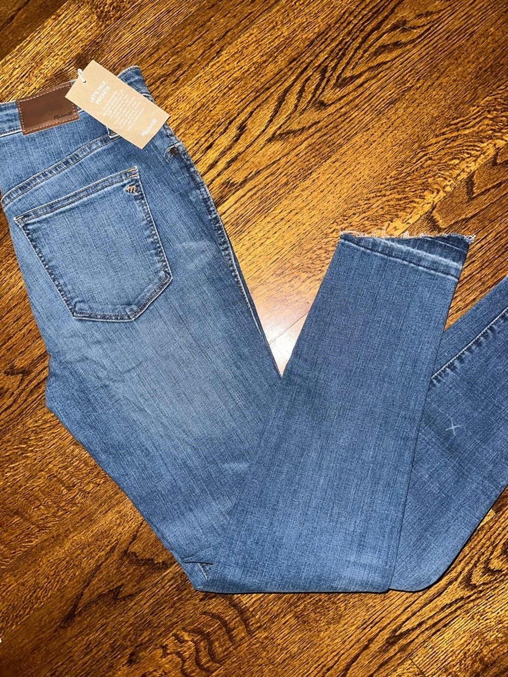Madewell Woman’s Medium Blue High Rise Skinny Jeans - NWT Size 27